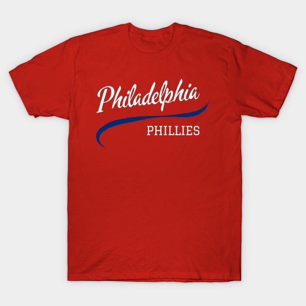 Phillies Retro T-Shirt by CityTeeDesigns